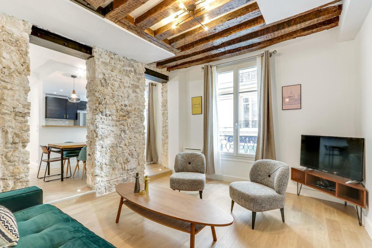 Pick A Flat'S Apartment In Le Marais - Rue Saint Apoline Parigi Esterno foto